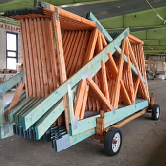 Фермы на тележке