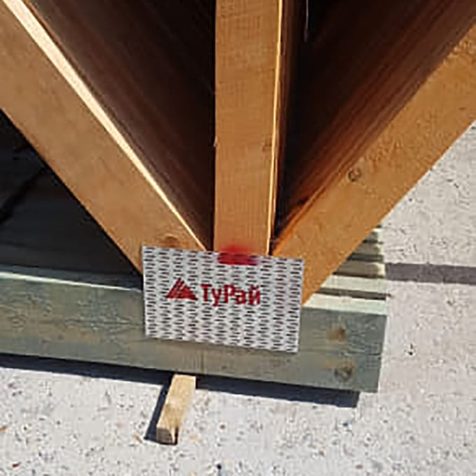 соединение фермого узла с помощью мзп