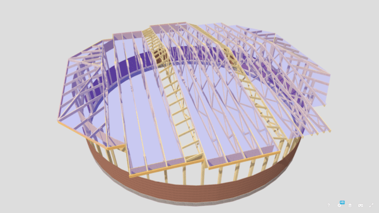 Проект каркаса бочки для конного спорта