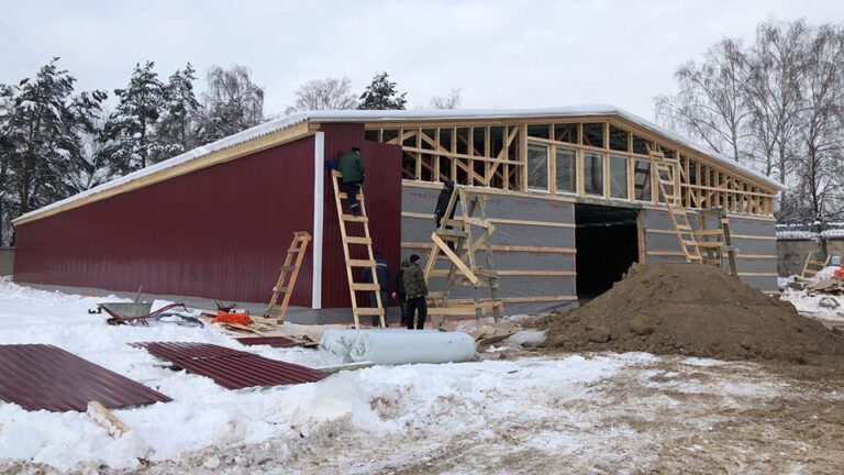 Последние этапы строительства